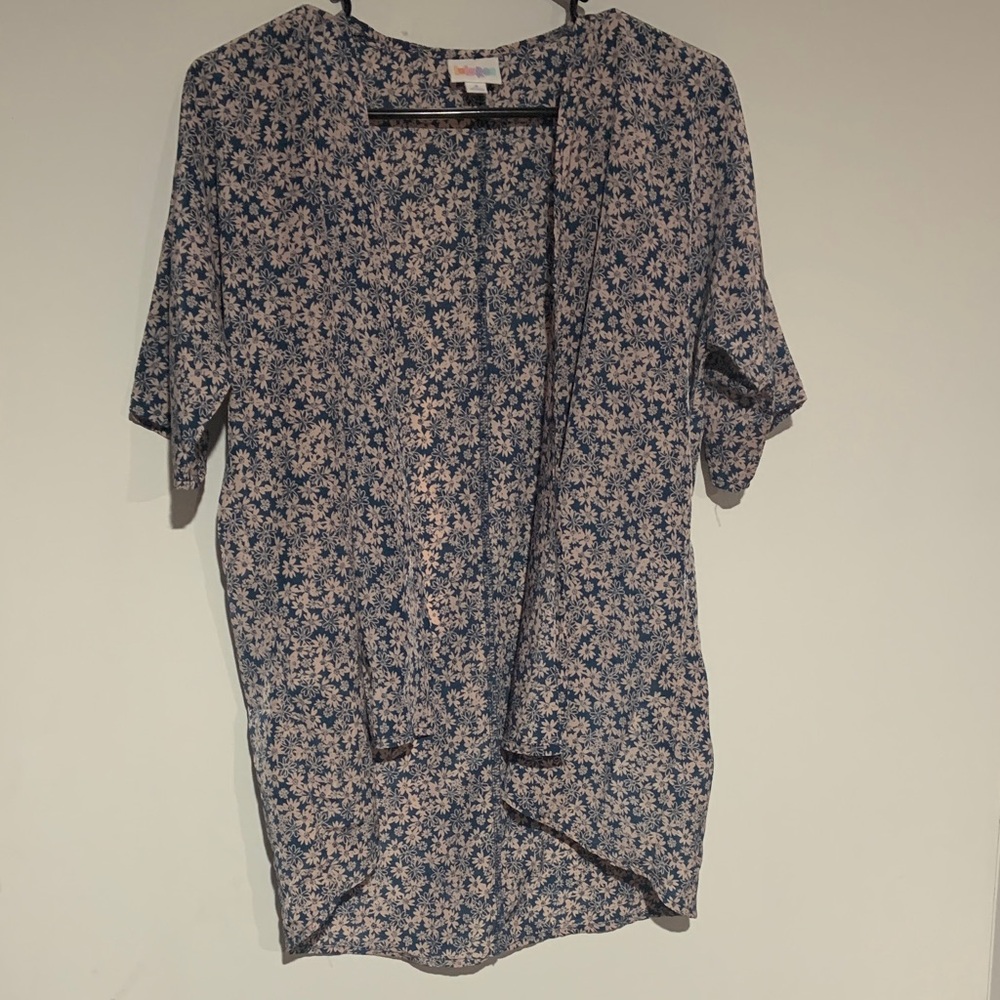 LuLaRoe Floral Print Bianka Cardigan